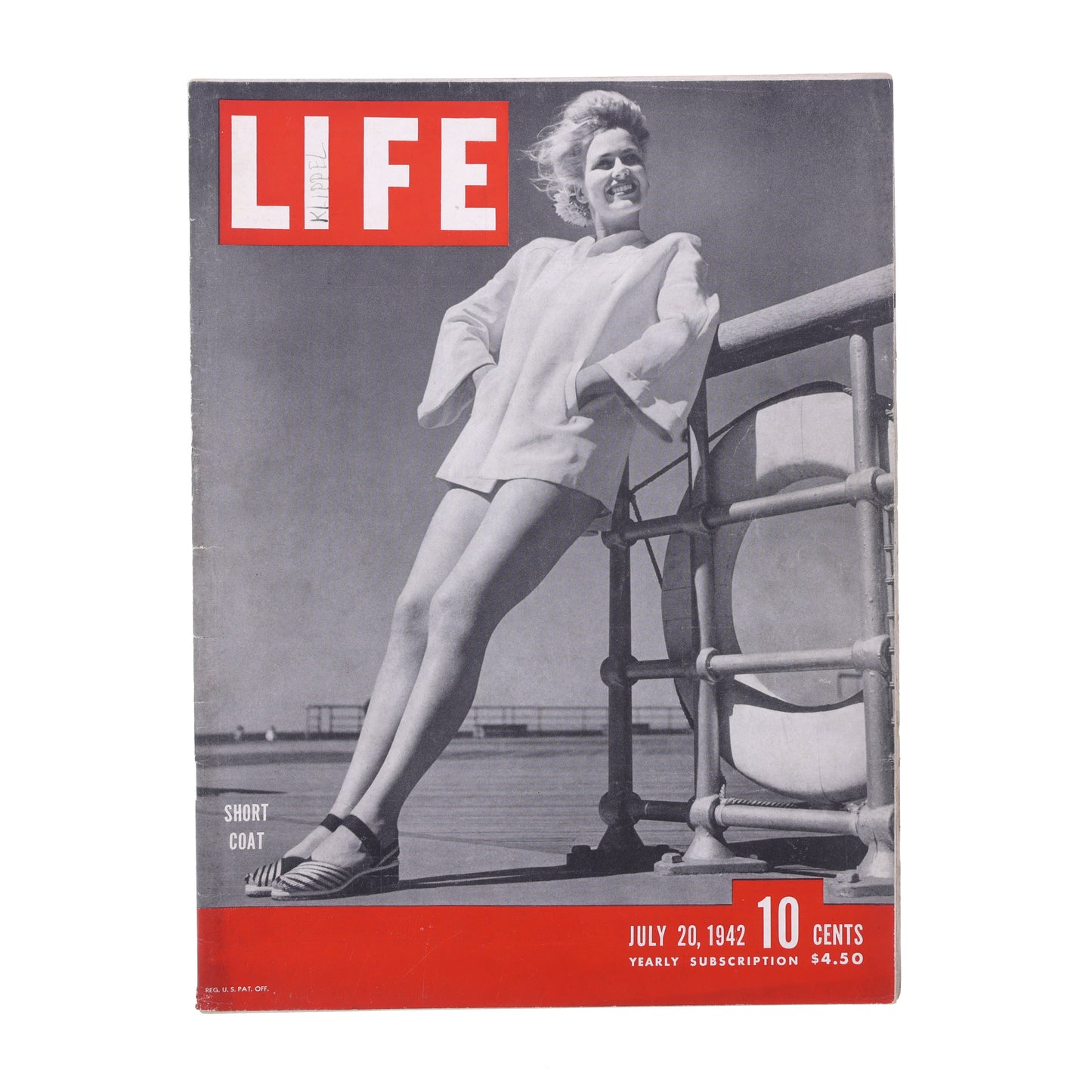 LIFE Magazine Short Coat (July 20, 1942)