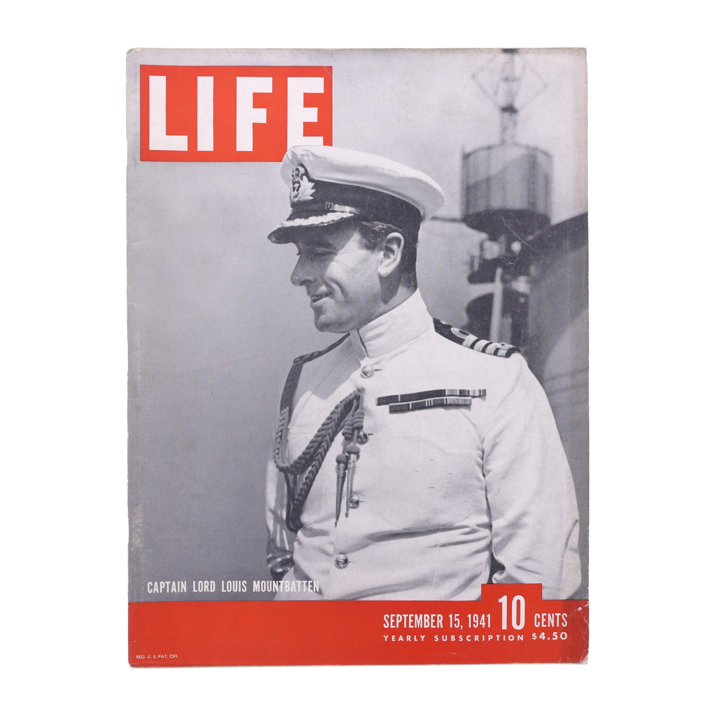 LIFE Magazine Captain Lord Louis Mountbatten (September 15, 1941)