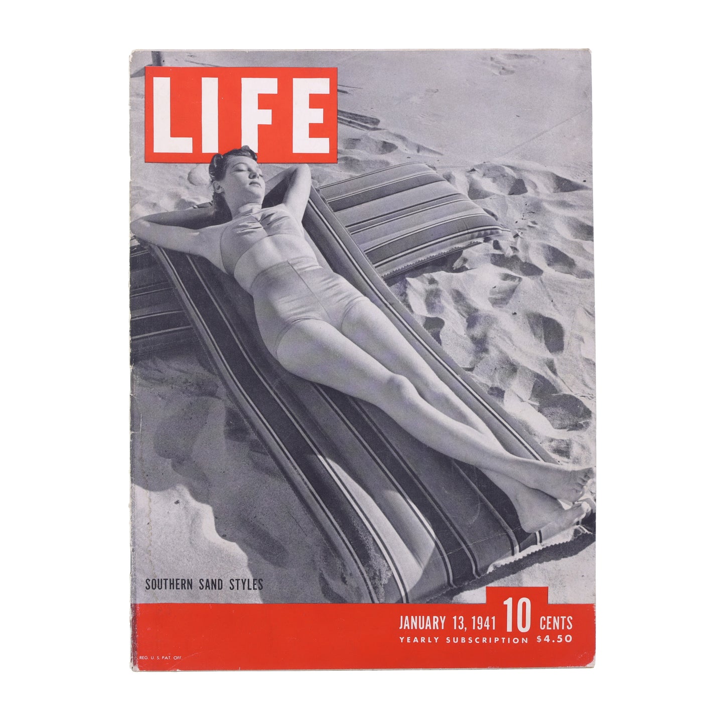 LIFE Magazine Southern Sand Styles (January 13, 1941)