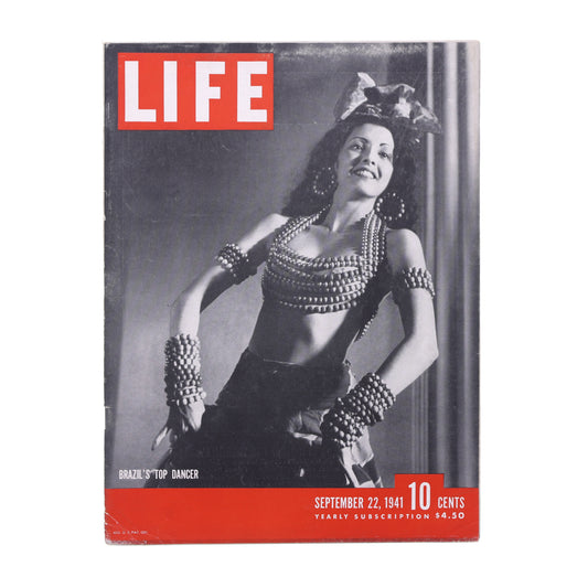 LIFE Magazine Brazil's Top Dancer (September 22, 1941)