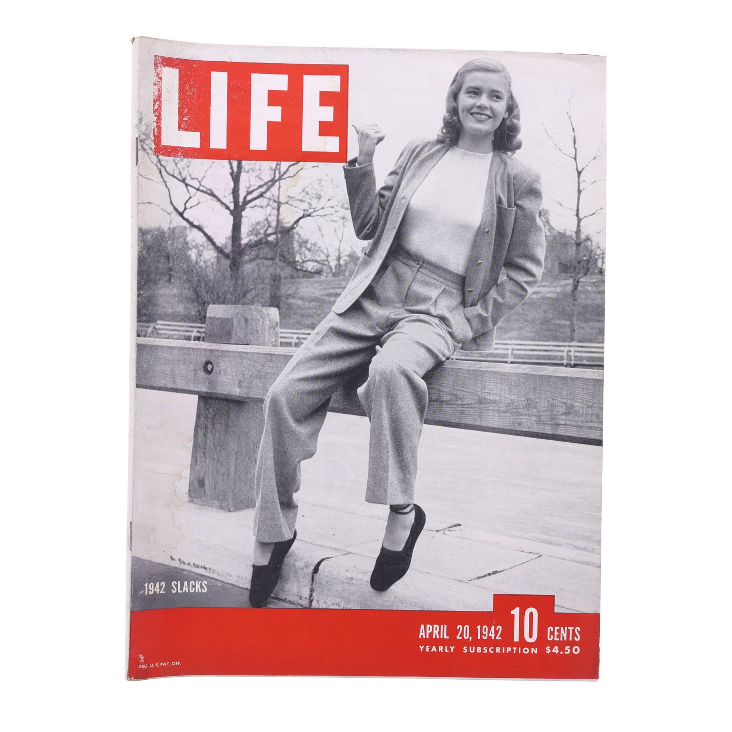 LIFE Magazine 1942 Slacks (April 20, 1942)