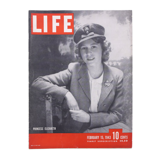 LIFE Magazine Princess Elizabeth (February 15, 1943)