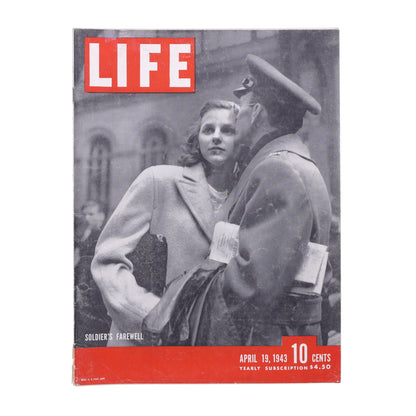 LIFE Magazine Soldier's Farewell (April 19, 1943)