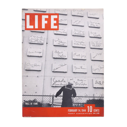 LIFE Magazine Wall of Fame (February 14, 1944)