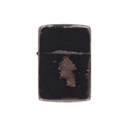 WWII U.S. Zippo "Windproof" Lighter with Black Crackle Finish (1942)