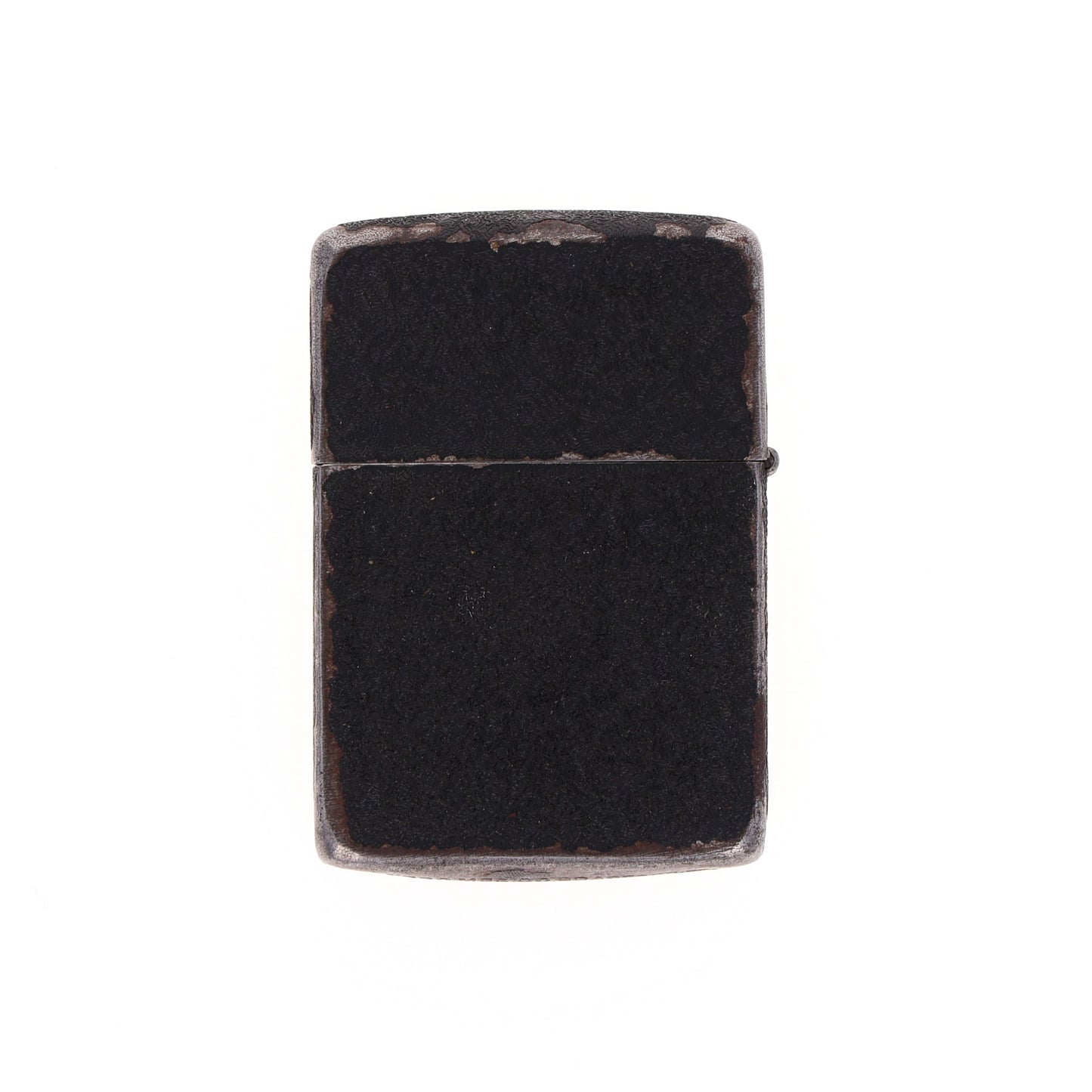 WWII U.S. Zippo "Windproof" Lighter with Black Crackle Finish (1942)