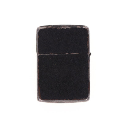 WWII U.S. Zippo "Windproof" Lighter with Black Crackle Finish (1942)