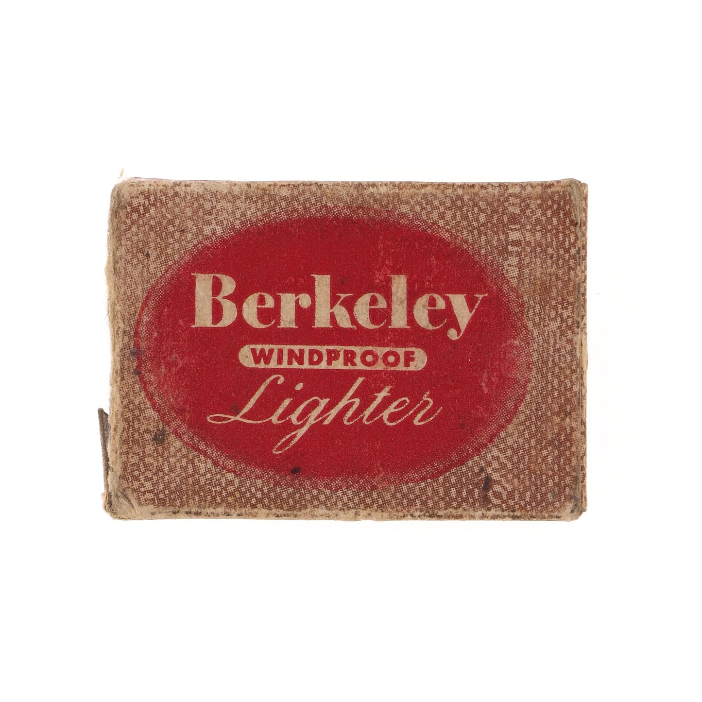 WWII U.S. Berkeley "Windproof" Lighter with Black Crackle Finish with Box & Instructions