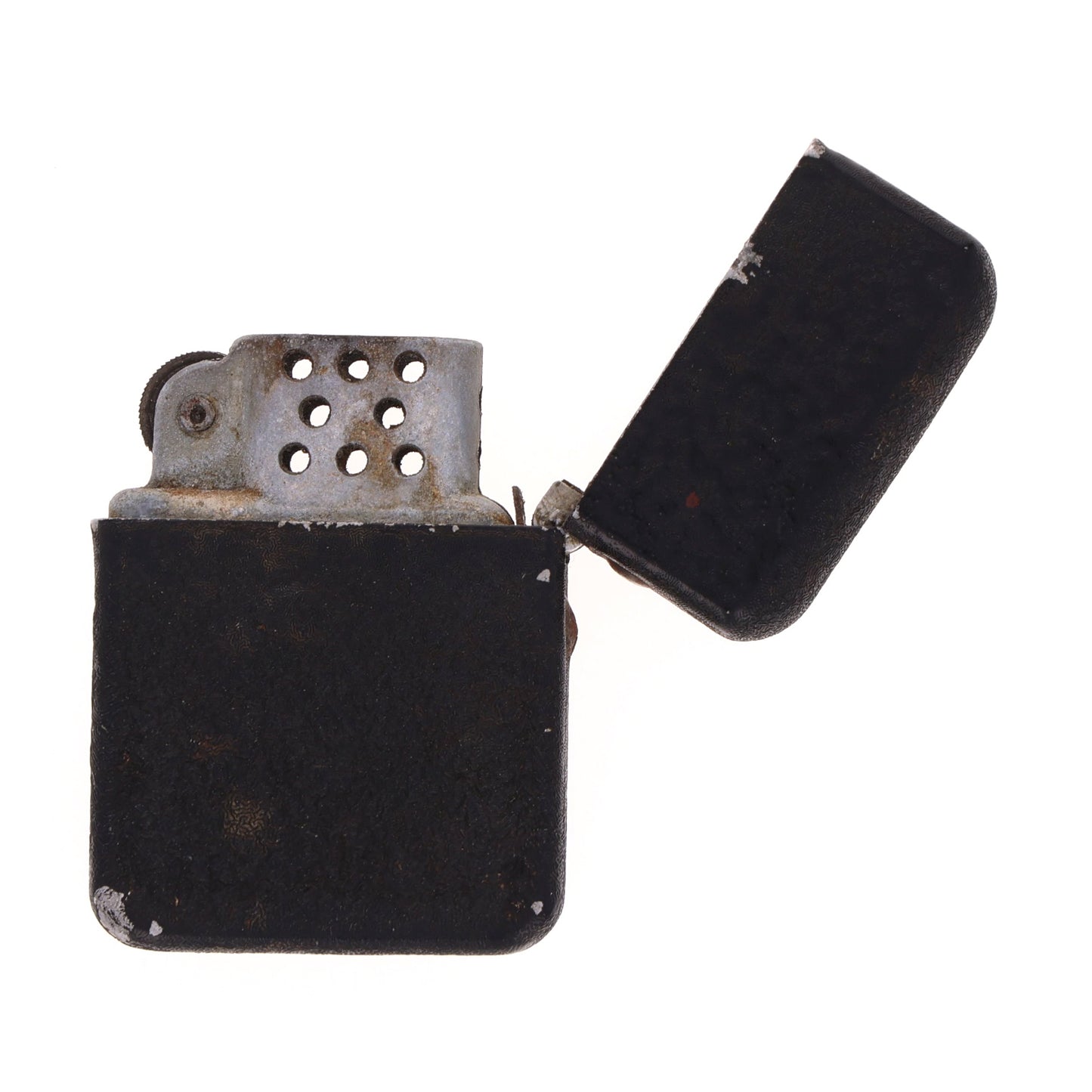 WWII U.S. Berkeley "Windproof" Lighter with Black Crackle Finish