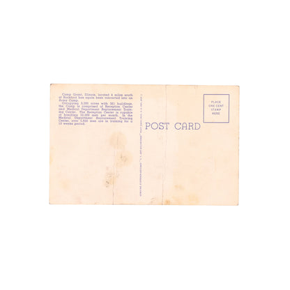 Lot of 7 WWII U.S. Camp Grant Post Cards