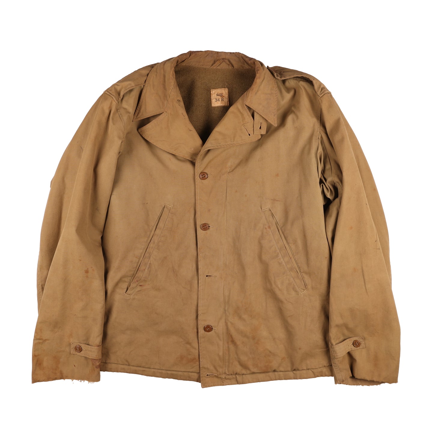 WWII U.S. M1941 Field Jacket (Size 34R)