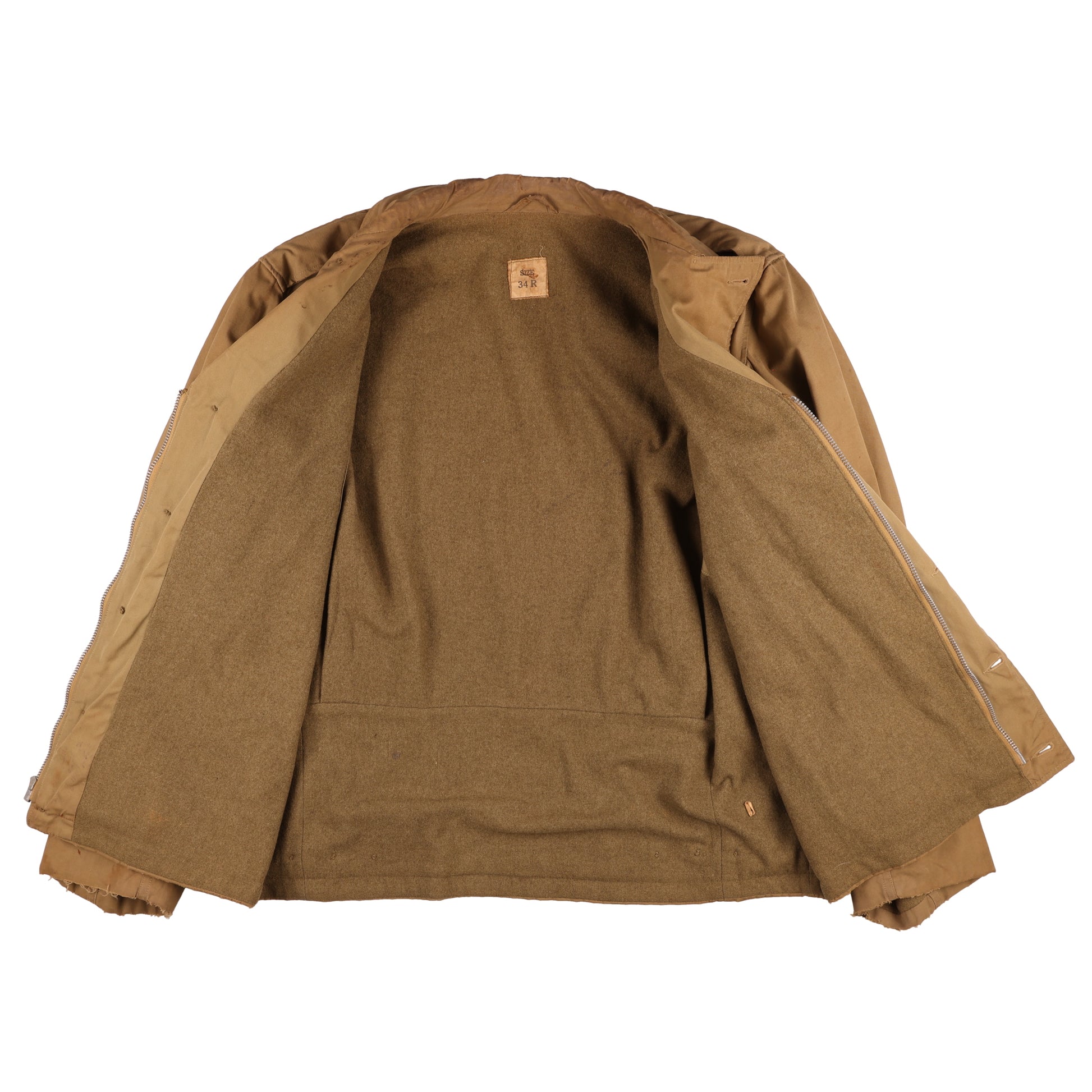 WWII U.S. M1941 Field Jacket (Size 34R)