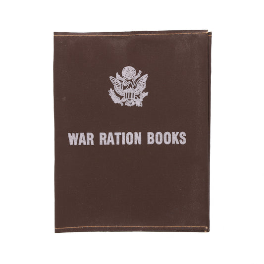 WWII U.S. War Ration Books Folder