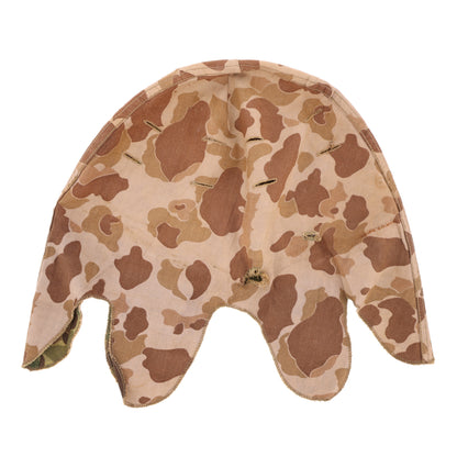 Korean War USMC Camouflage M-1 Helmet Cover by Blue Anchor Overall Co., Inc. (1953)