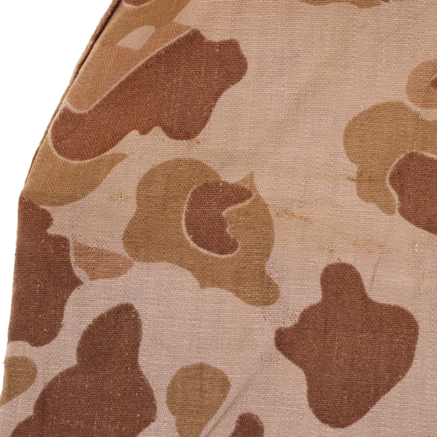 Korean War USMC Camouflage M-1 Helmet Cover by Blue Anchor Overall Co., Inc. (1953)