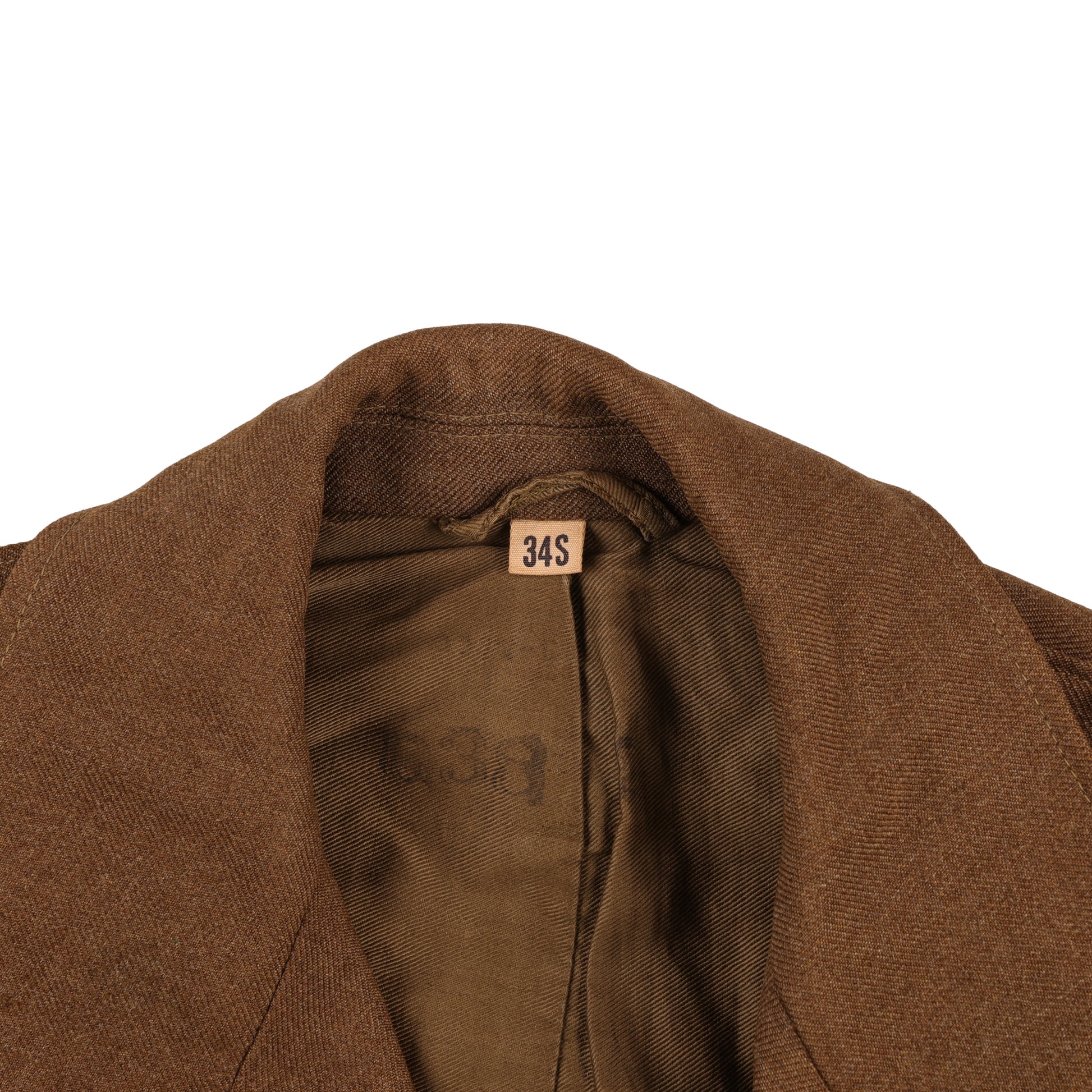 Post-WWII U.S. Army Ike Jacket by Franklin Clothes, Inc. Size 34S (1949)