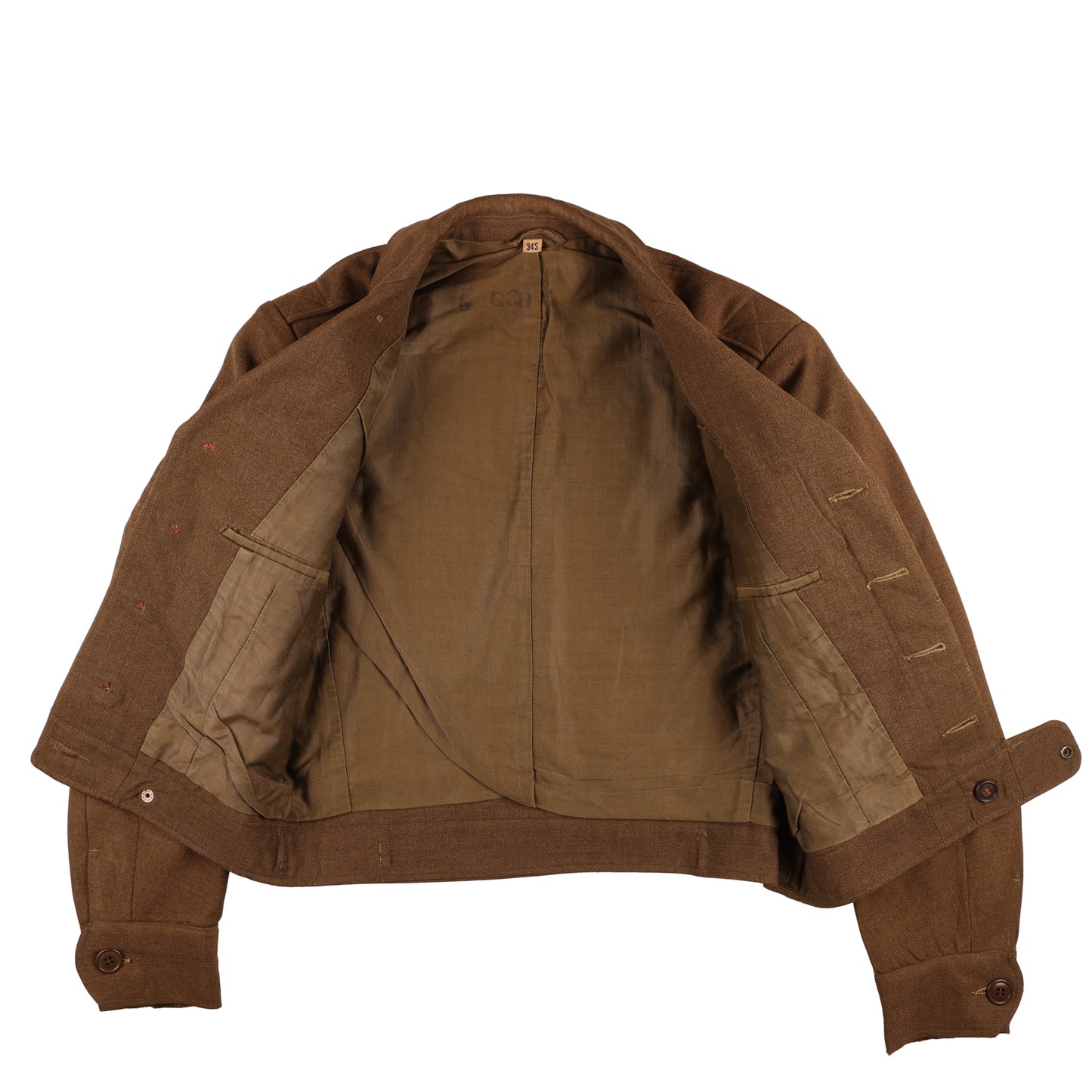 Post-WWII U.S. Army Ike Jacket by Franklin Clothes, Inc. Size 34S (1949)