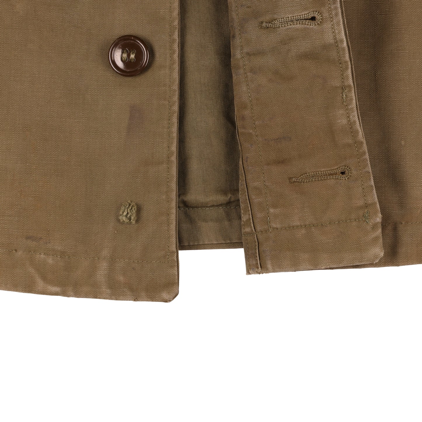 Post-WWII U.S. Army M1943 Field Jacket by Whitewater Garment Co. Named to "E. C. Porter" Size 34R (1946)