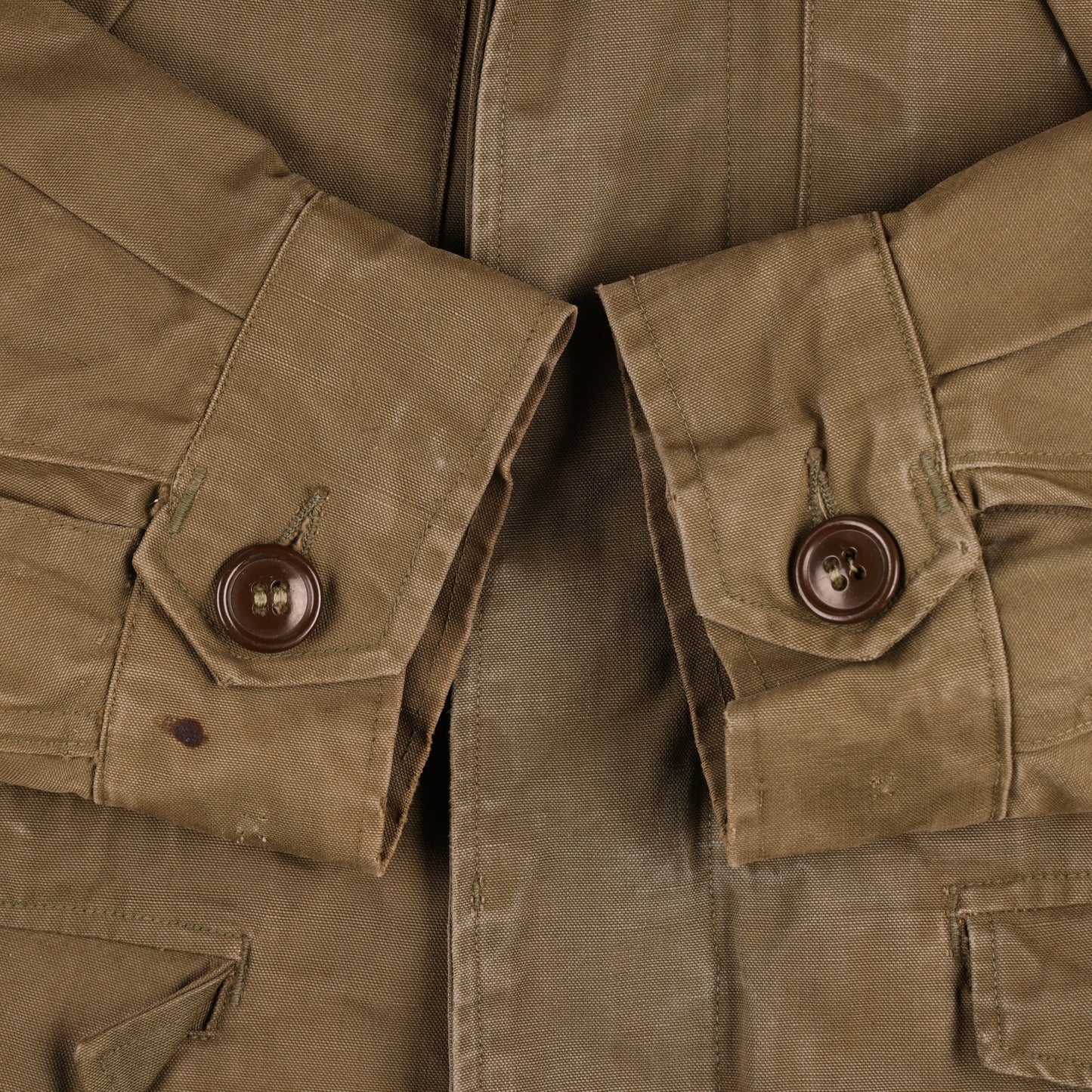 Post-WWII U.S. Army M1943 Field Jacket by Whitewater Garment Co. Named to "E. C. Porter" Size 34R (1946)