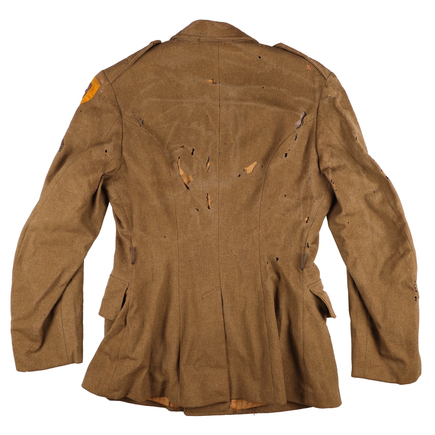 Pre-WWII U.S. Army 3rd Cavalry Division Pvt.'s M1926 Wool Service Jacket by Phila. Quartermaster Depot