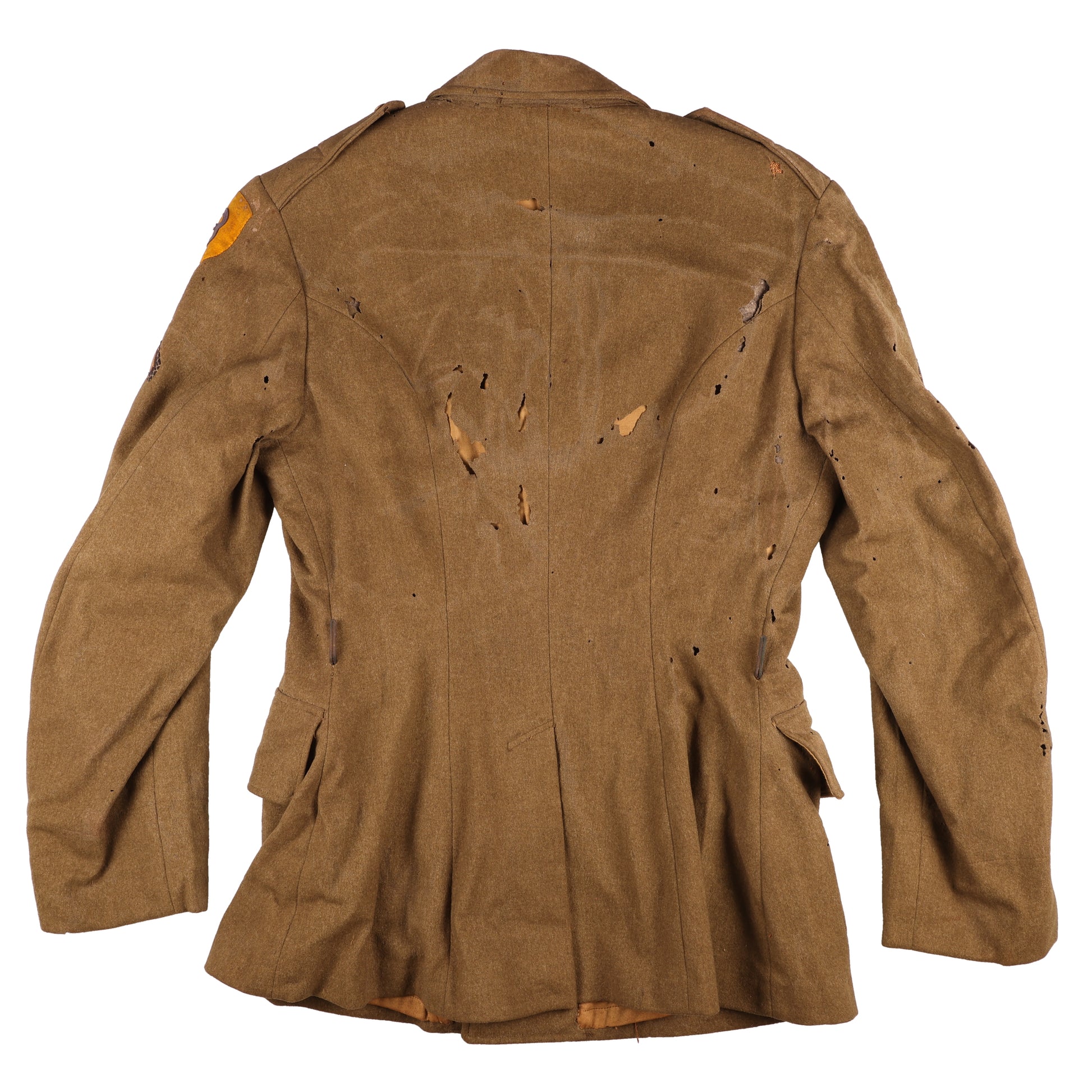 Pre-WWII U.S. Army 3rd Cavalry Division Pvt.'s M1926 Wool Service Jacket by Phila. Quartermaster Depot