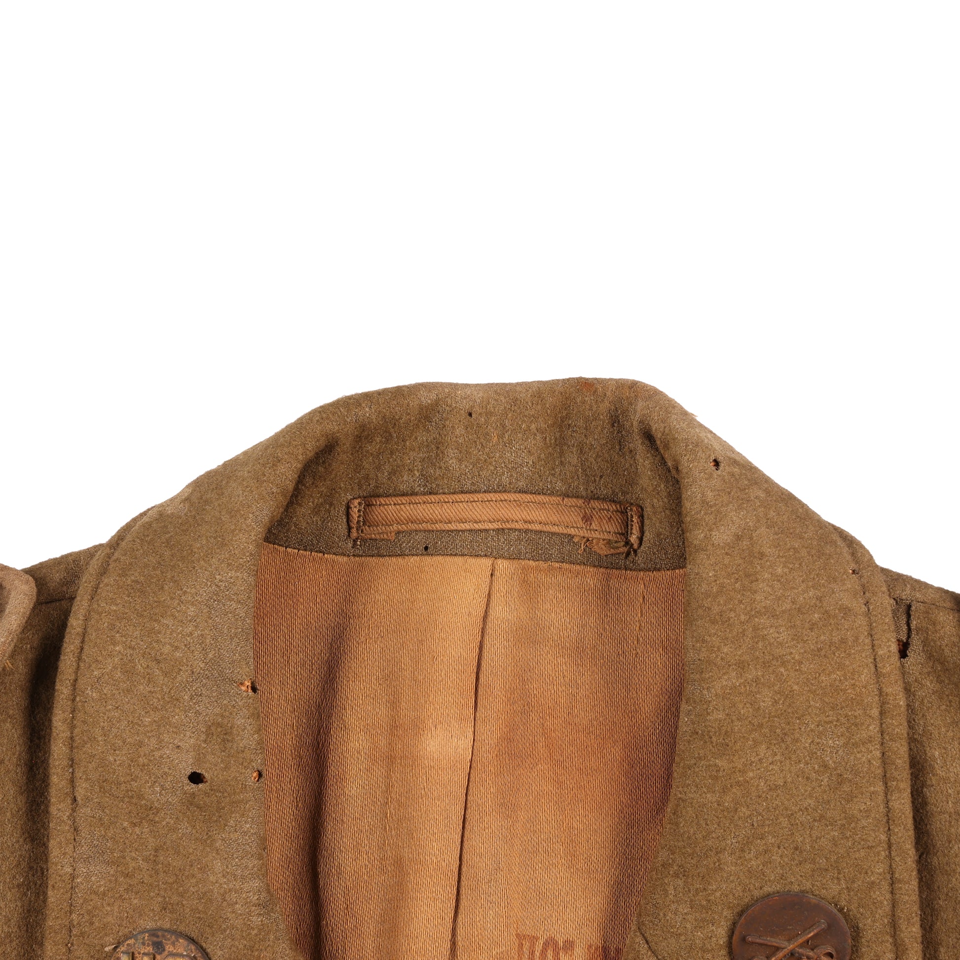 Pre-WWII U.S. Army 3rd Cavalry Division Pvt.'s M1926 Wool Service Jacket by Phila. Quartermaster Depot