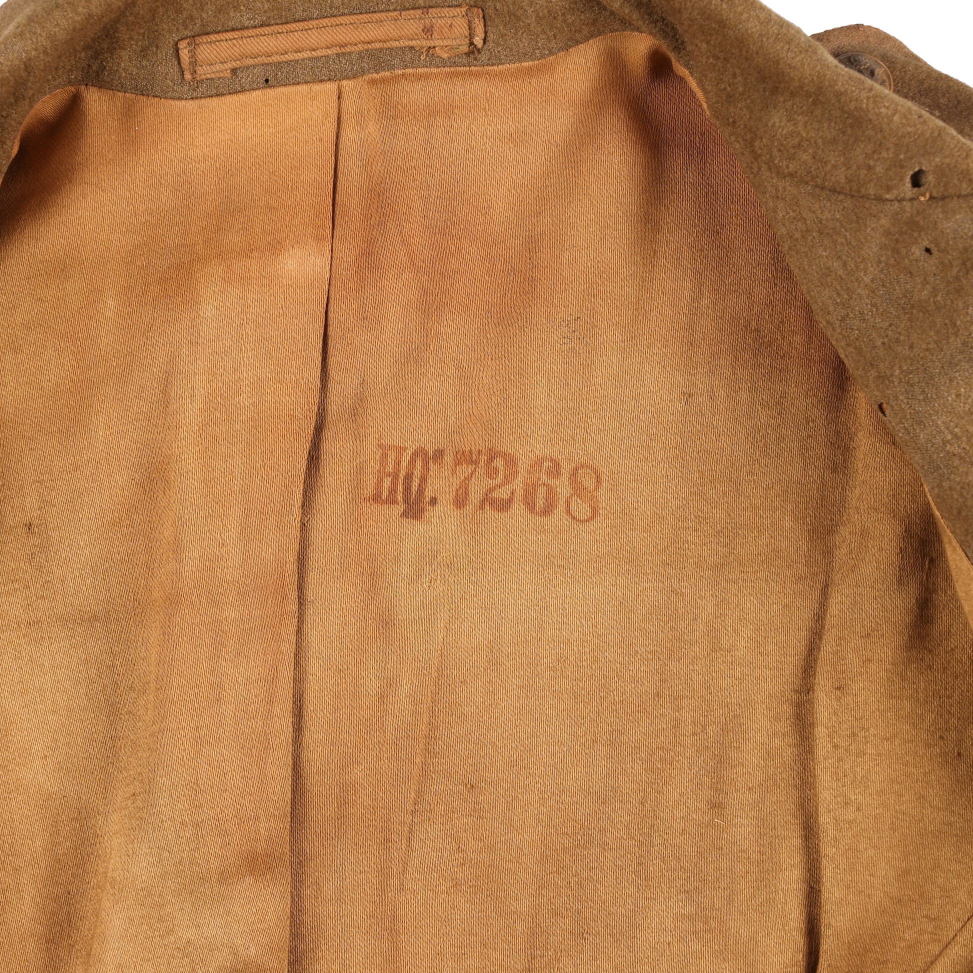 Pre-WWII U.S. Army 3rd Cavalry Division Pvt.'s M1926 Wool Service Jacket by Phila. Quartermaster Depot