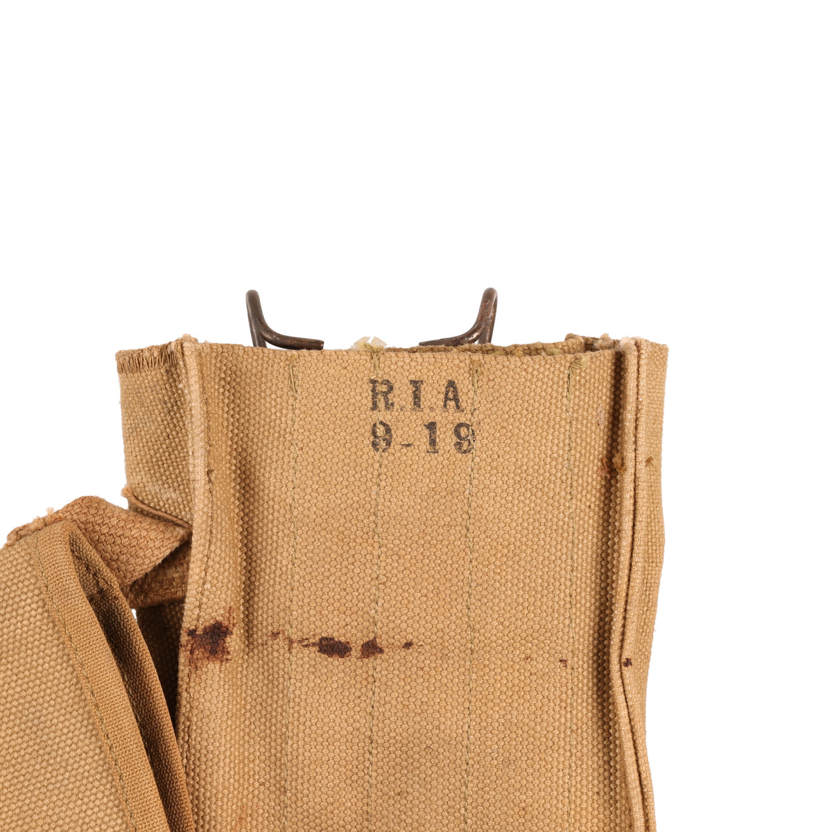 Post-WWI U.S. Pedersen Device Ammunition Pouch by Rock Island Arsenal (1919)