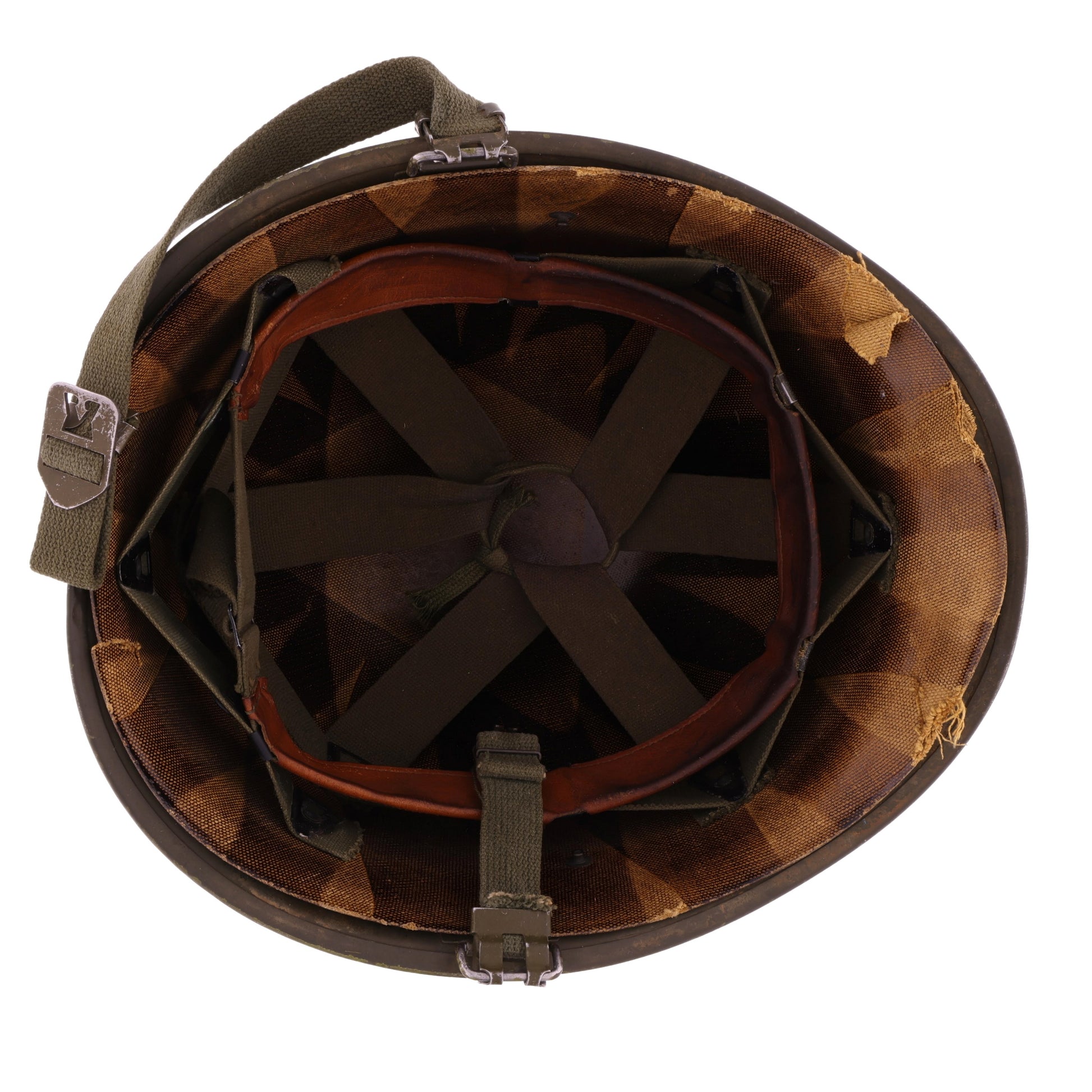 Pre-Vietnam War U.S. Westinghouse M-1 Helmet Liner with Headband Named to "William" (1961)
