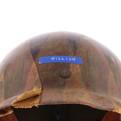 Pre-Vietnam War U.S. Westinghouse M-1 Helmet Liner with Headband Named to "William" (1961)