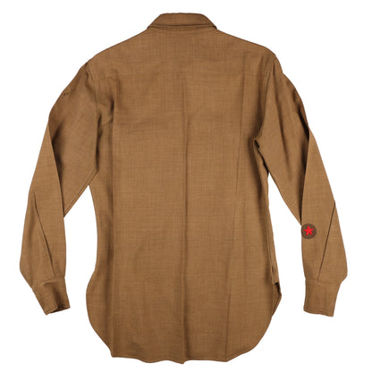 Pre-WWII U.S. Army Enlisted Man's M37 Wool Service Shirt with ROTC Honor Unit Patch