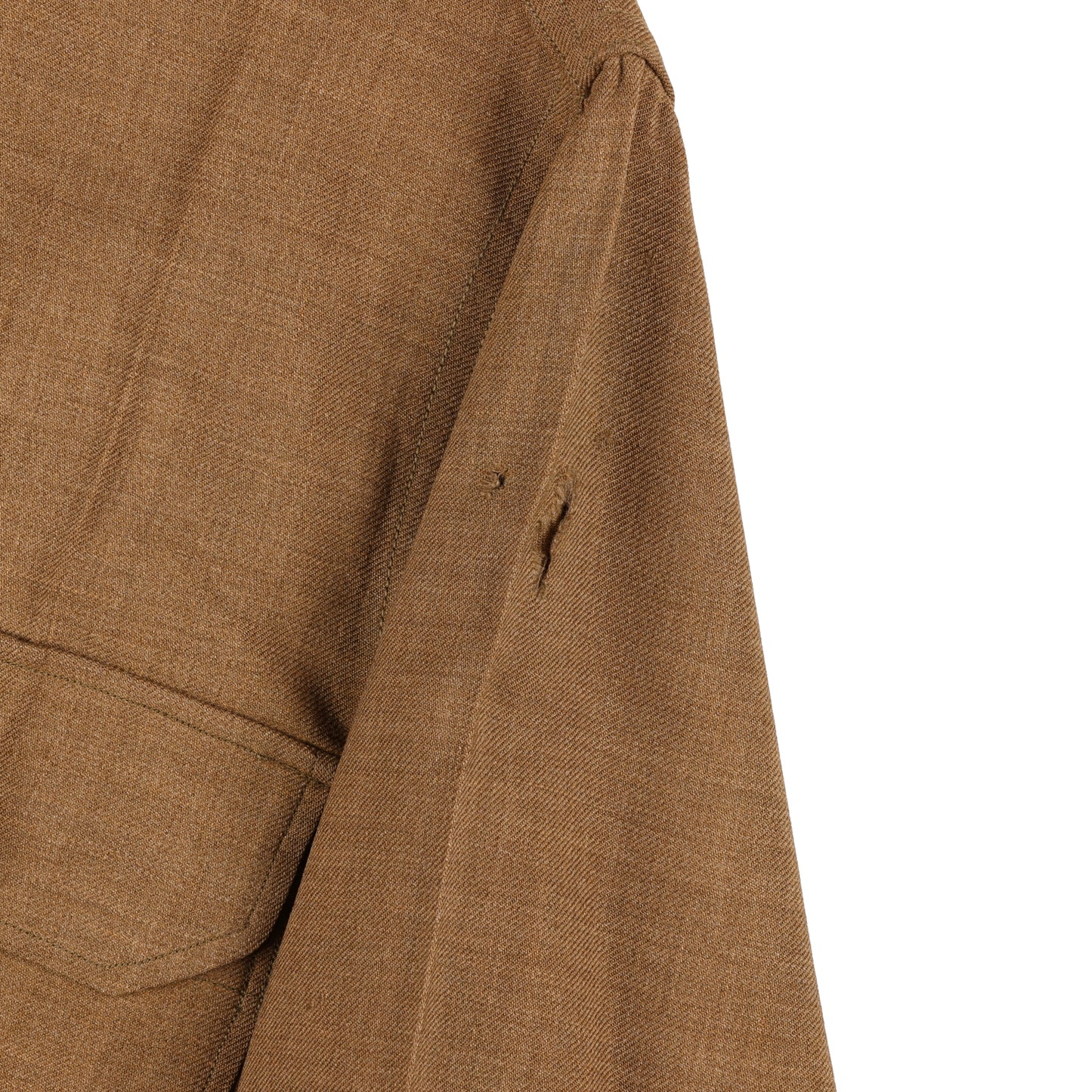 Pre-WWII U.S. Army Enlisted Man's M37 Wool Service Shirt with ROTC Honor Unit Patch