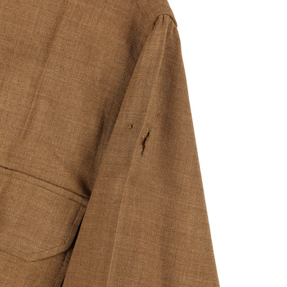 Pre-WWII U.S. Army Enlisted Man's M37 Wool Service Shirt with ROTC Honor Unit Patch