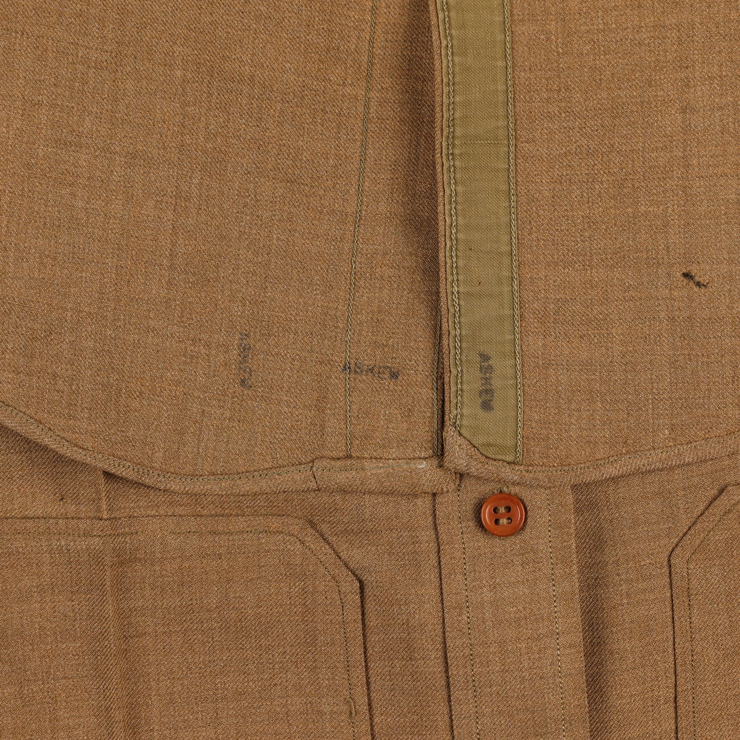 Pre-WWII U.S. Army Enlisted Man's M37 Wool Service Shirt with ROTC Honor Unit Patch