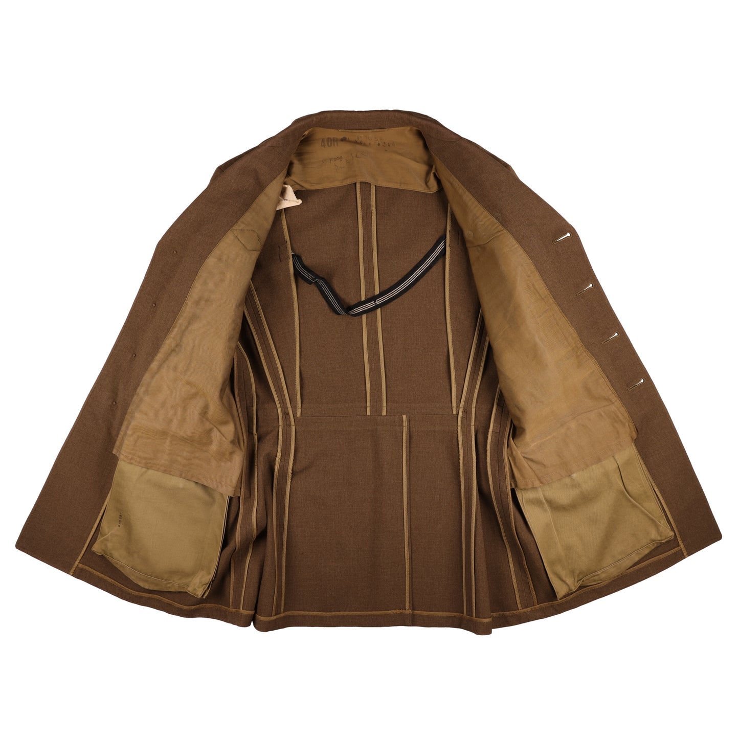 WWII USAAF Staff Sergeant's Wool Service Jacket by Simon Ackerman Clothes, Inc. Size 40R (1942)