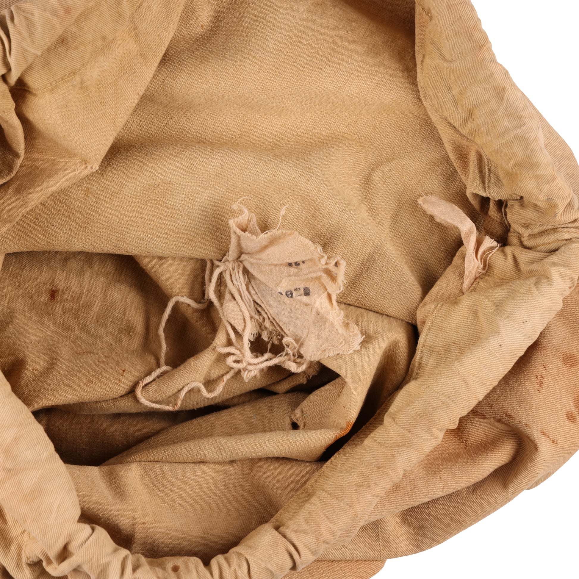 WWII U.S. Army Barracks Bag Identified to Pfc. Francis P. Evans