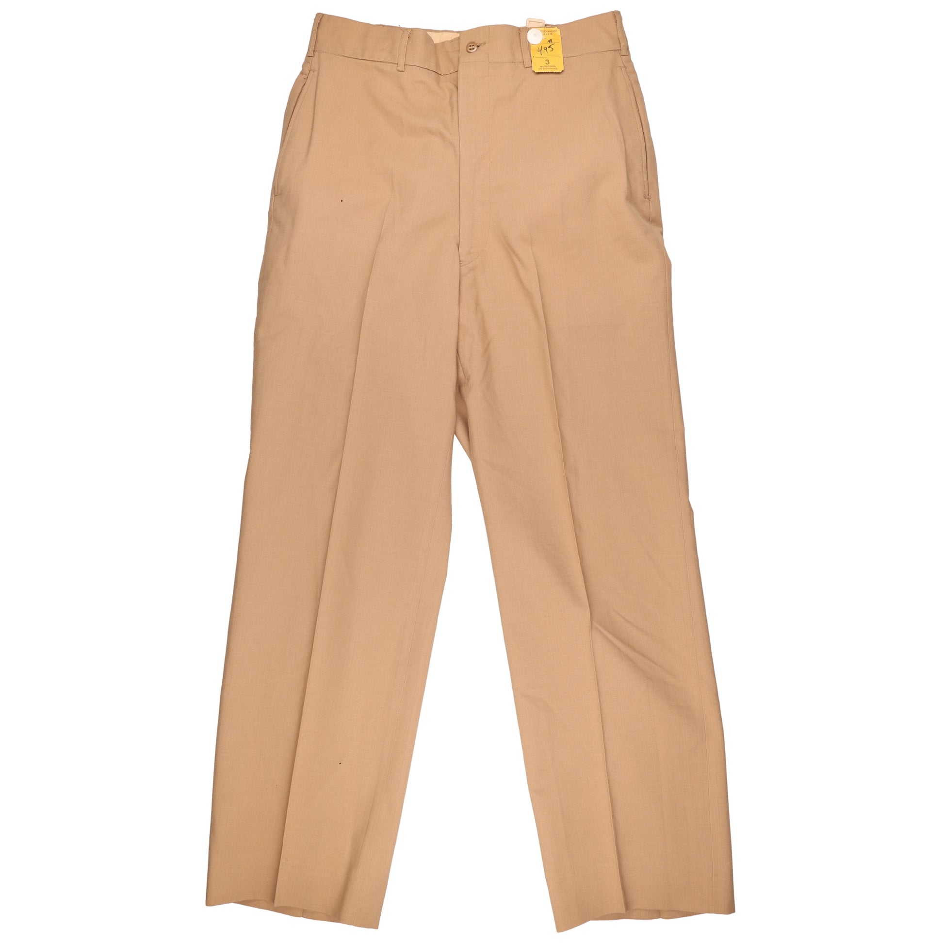 Vietnam War U.S. Army Enlisted Man's Khaki Wool Service Trousers Named to "D. L. LAWRENCE"