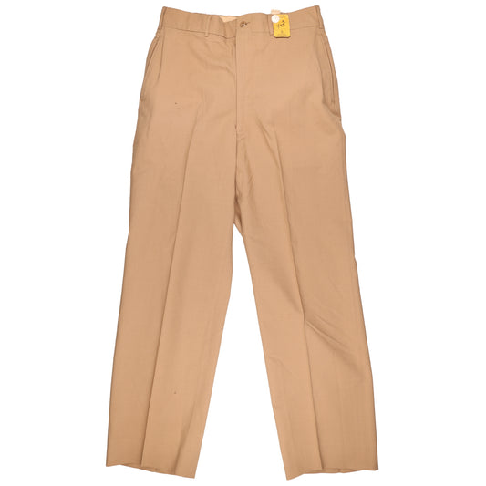 Vietnam War U.S. Army Enlisted Man's Khaki Wool Service Trousers Named to "D. L. LAWRENCE"