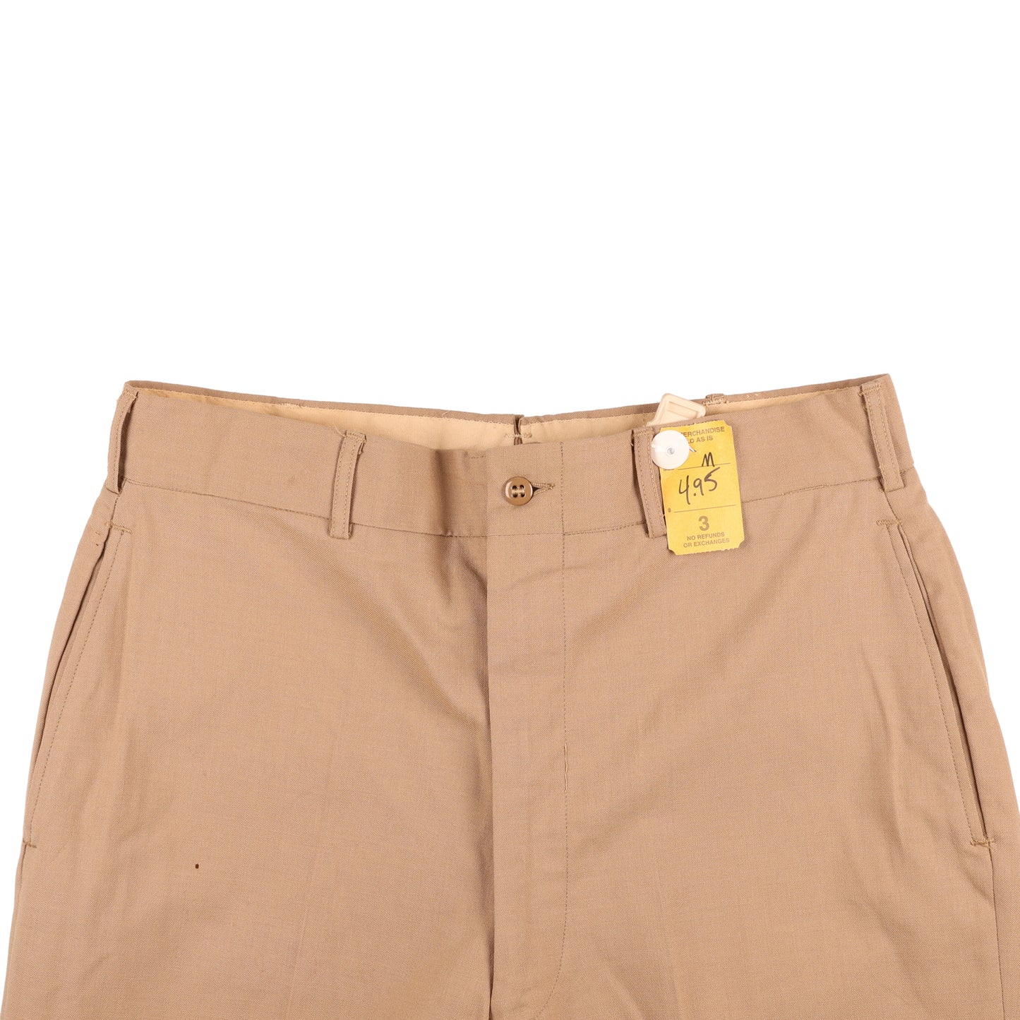 Vietnam War U.S. Army Enlisted Man's Khaki Wool Service Trousers Named to "D. L. LAWRENCE"