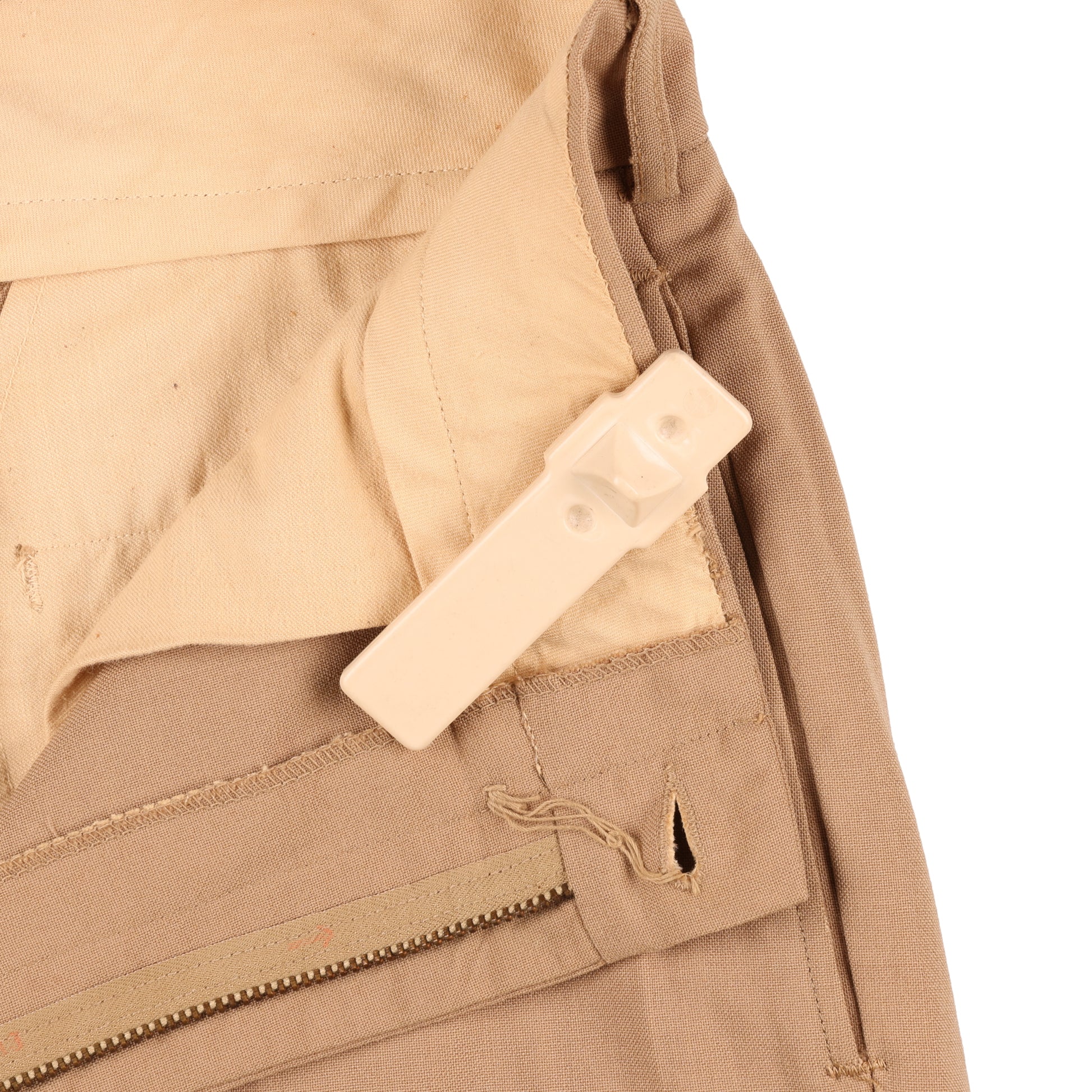 Vietnam War U.S. Army Enlisted Man's Khaki Wool Service Trousers Named to "D. L. LAWRENCE"
