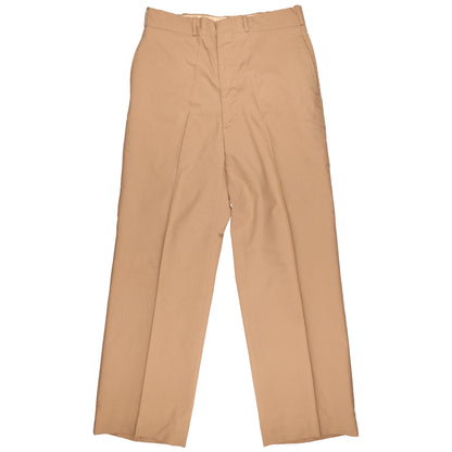 Vietnam War U.S. Army Enlisted Man's Khaki Wool Service Trousers Named to "HARDER" (Size 34 x 36)