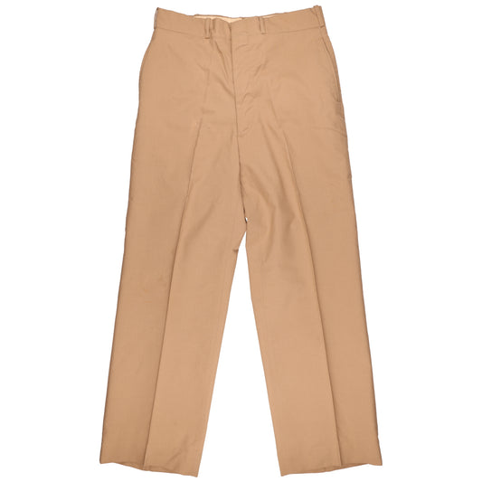 Vietnam War U.S. Army Enlisted Man's Khaki Wool Service Trousers Named to "HARDER" (Size 34 x 36)