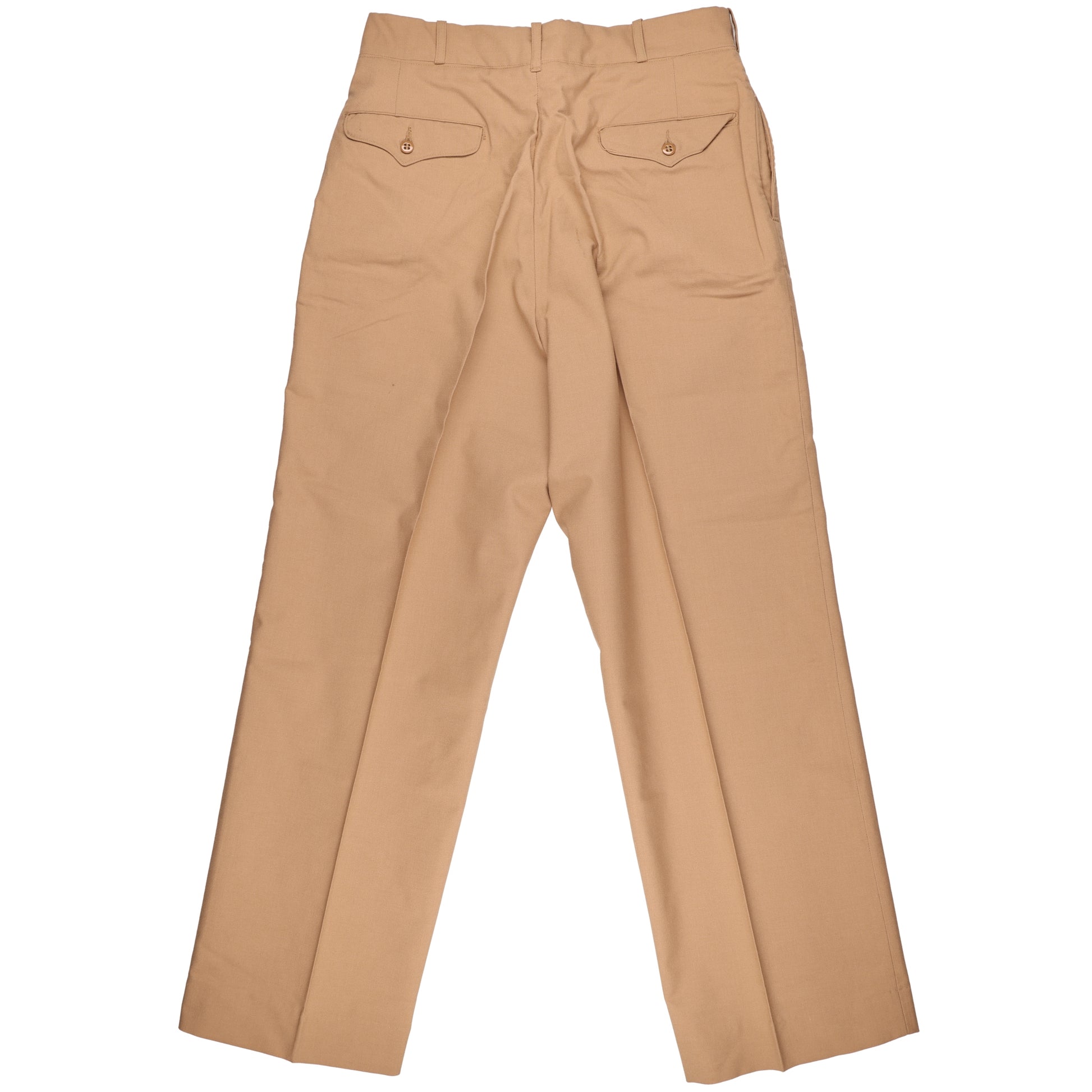 Vietnam War U.S. Army Enlisted Man's Khaki Wool Service Trousers Named to "HARDER" (Size 34 x 36)