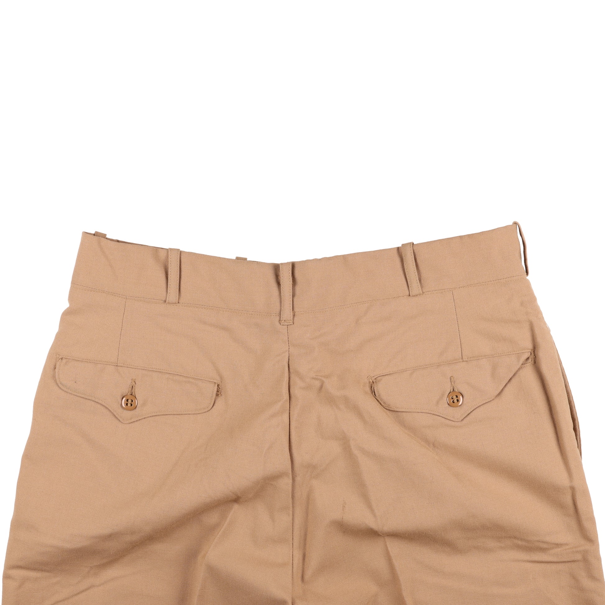 Vietnam War U.S. Army Enlisted Man's Khaki Wool Service Trousers Named to "HARDER" (Size 34 x 36)