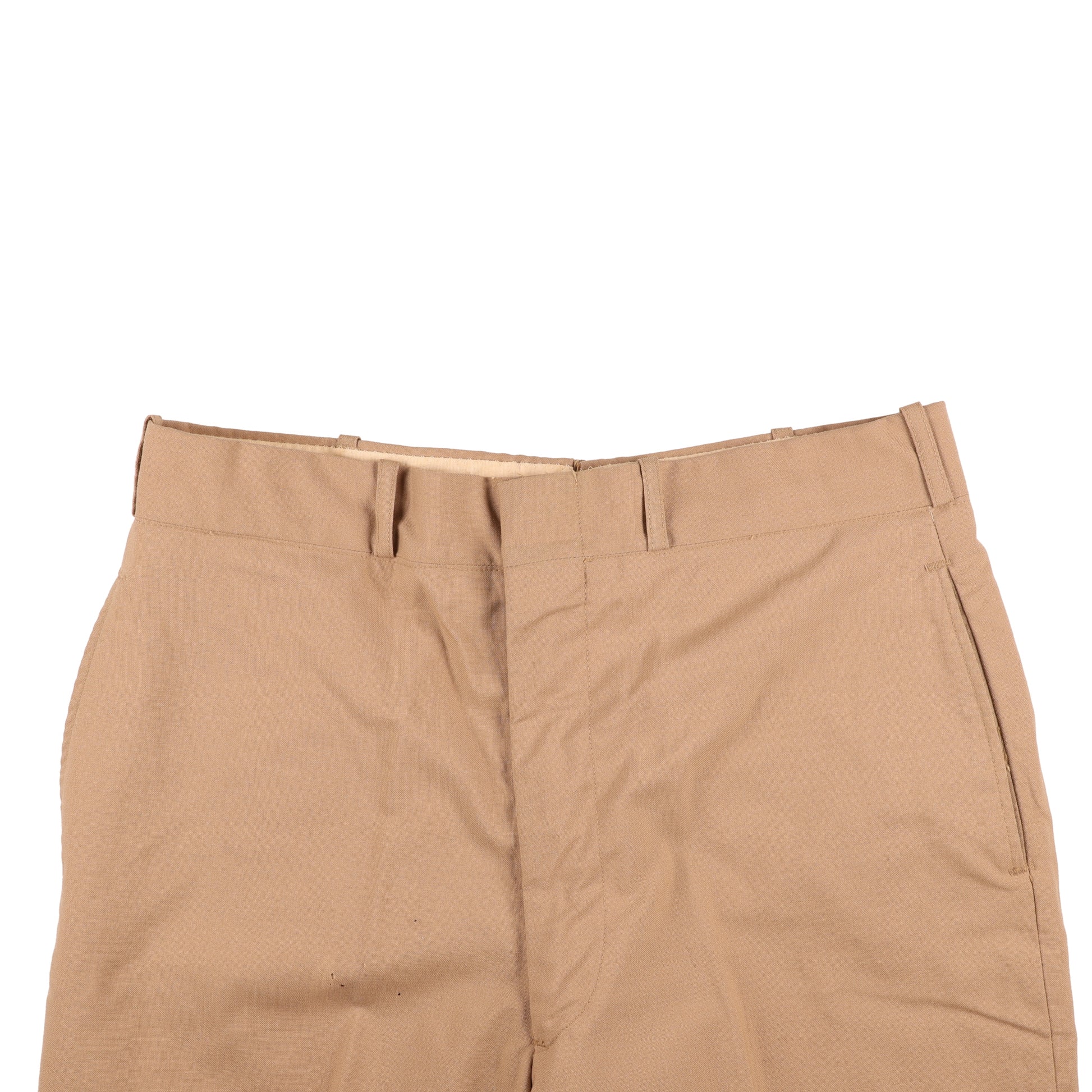 Vietnam War U.S. Army Enlisted Man's Khaki Wool Service Trousers Named to "HARDER" (Size 34 x 36)