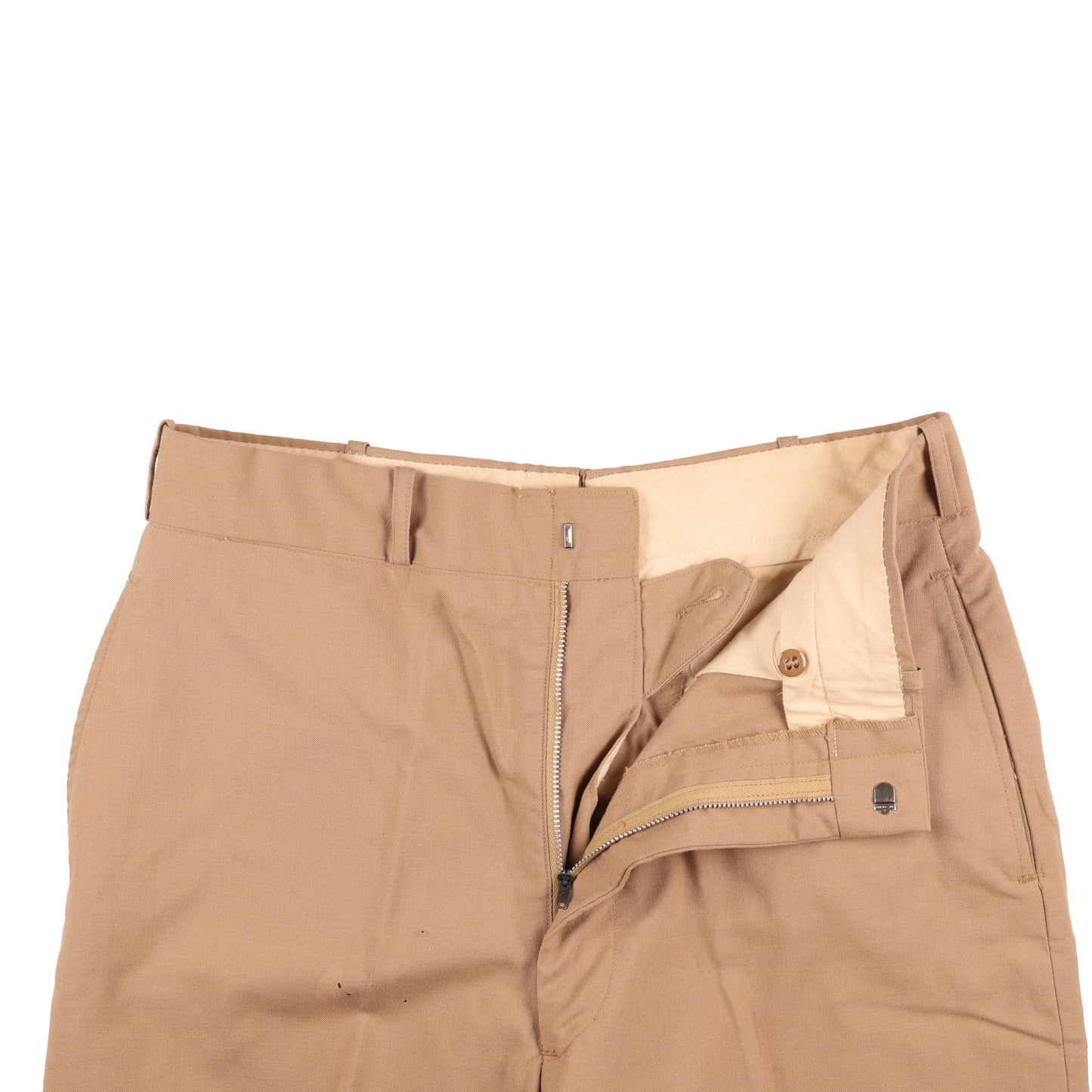 Vietnam War U.S. Army Enlisted Man's Khaki Wool Service Trousers Named to "HARDER" (Size 34 x 36)