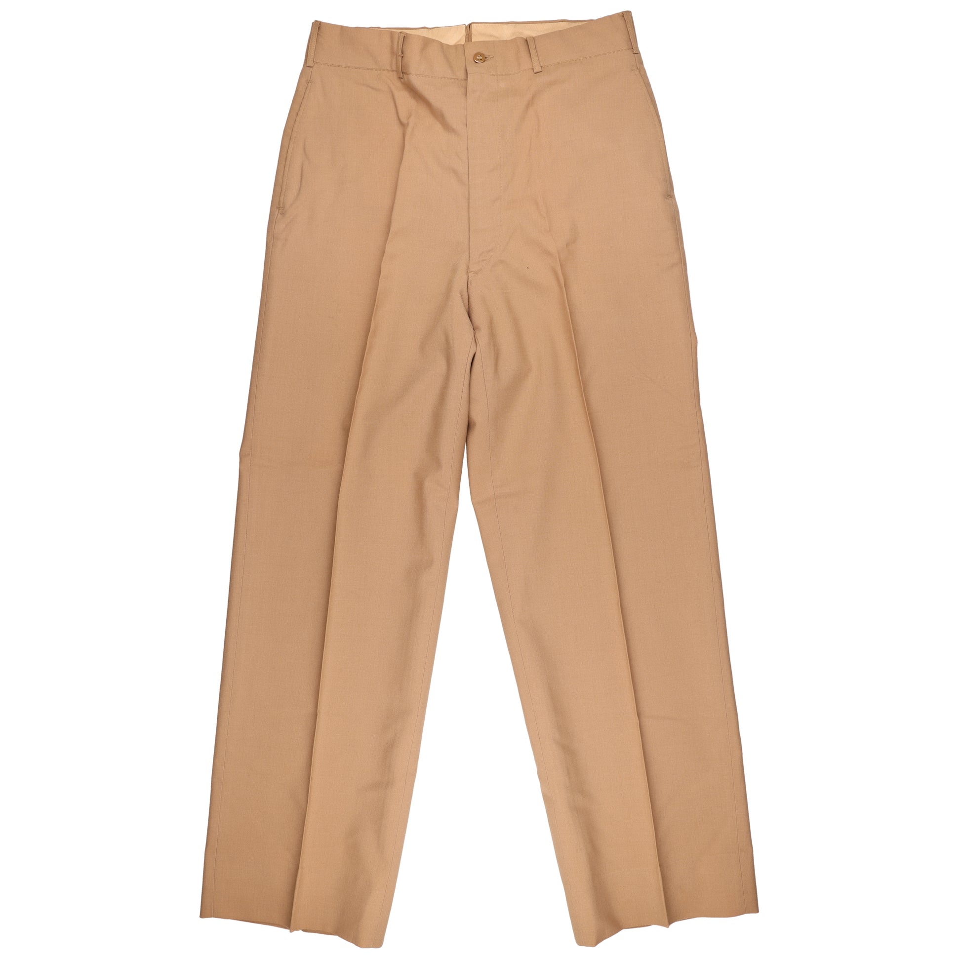 Vietnam War U.S. Army Enlisted Man's Khaki Wool Service Trousers (Size 32 x 34)