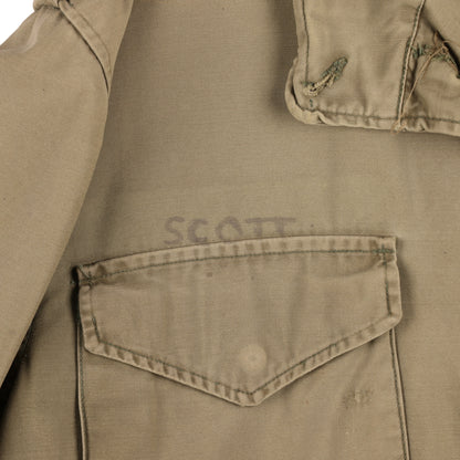 Vietnam War U.S. Army M1965 Field Jacket Named to "SCOTT"
