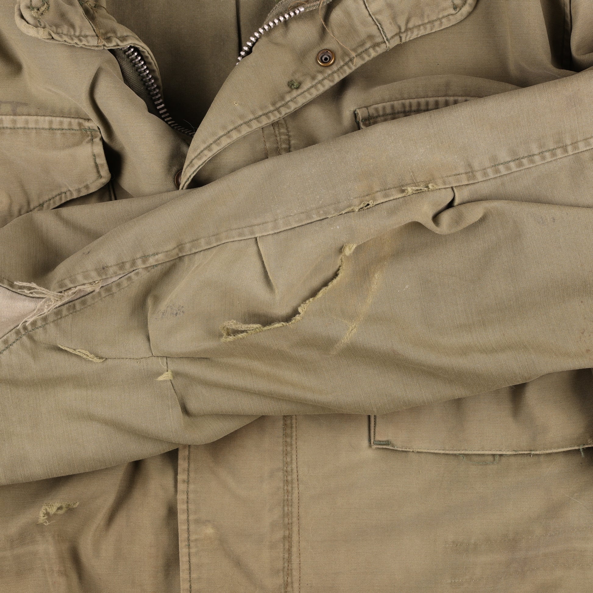 Vietnam War U.S. Army M1965 Field Jacket Named to "SCOTT"