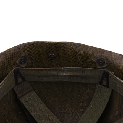 Vietnam War U.S. Firestone M-1C Paratrooper Helmet Liner Named to "Stumpy" (1967)